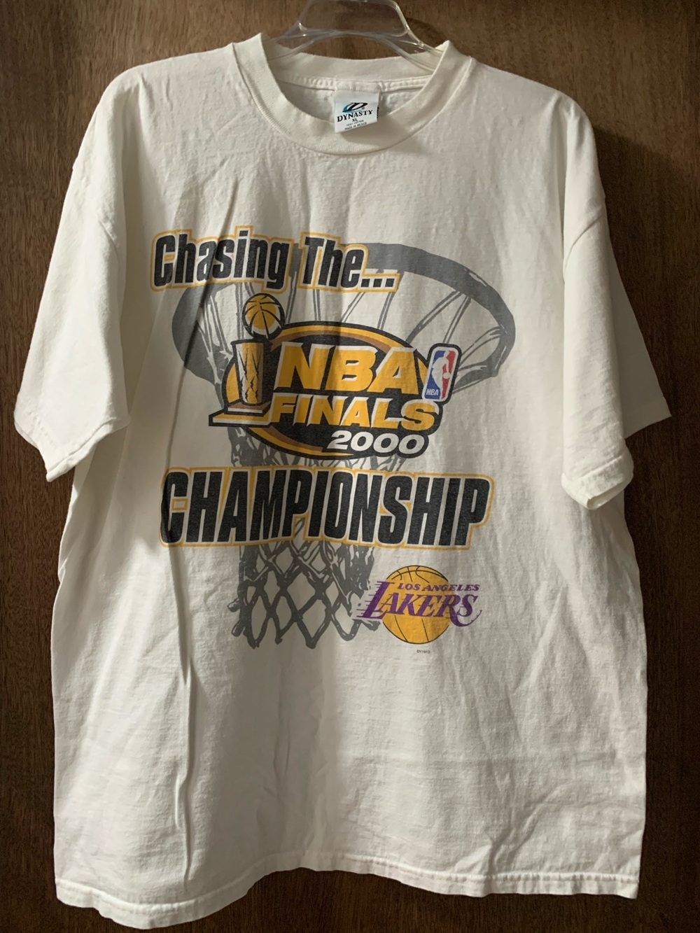 Vintage 2000 NBA Finals Los Angeles Lakers Western Conference Champions T-Shirt